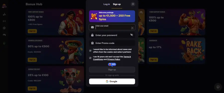 Spinmacho casino